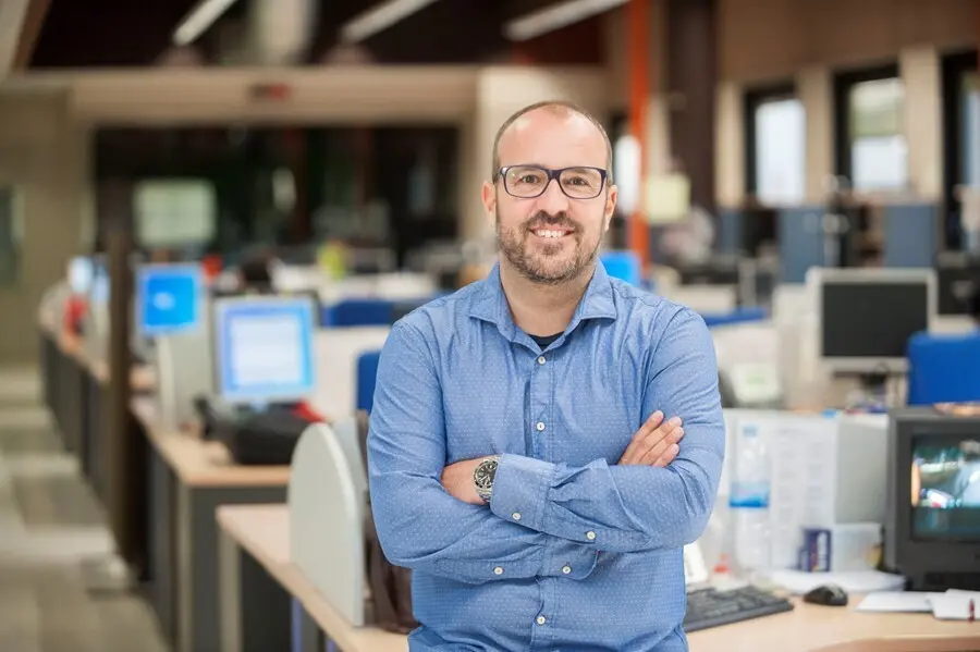 El periodista Rafa Lara