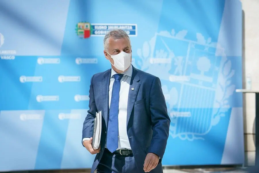 El Lehendakari, I&ntilde;igo Urkullu, se dirige a la reuni&oacute;n del Consejo asesor del Plan de Protecci&oacute;n Civil de Euskadi (LABI) 