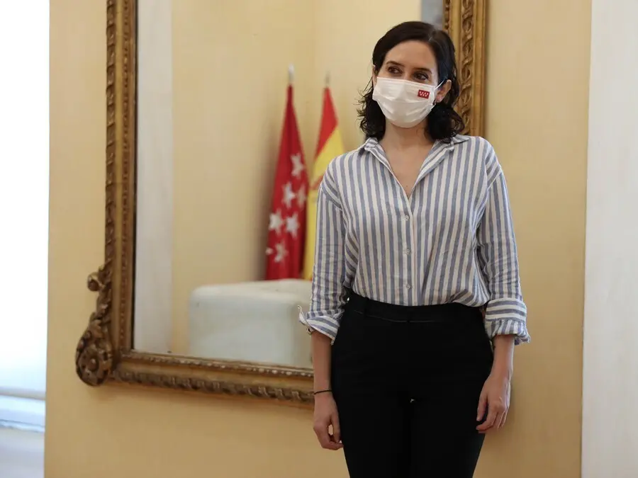 La presidenta de la Comunidad de Madrid, Isabel D&iacute;az Ayuso.