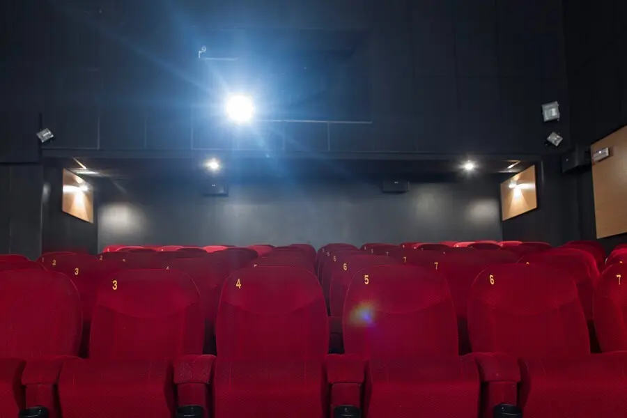 Archivo - Imagen de un cine