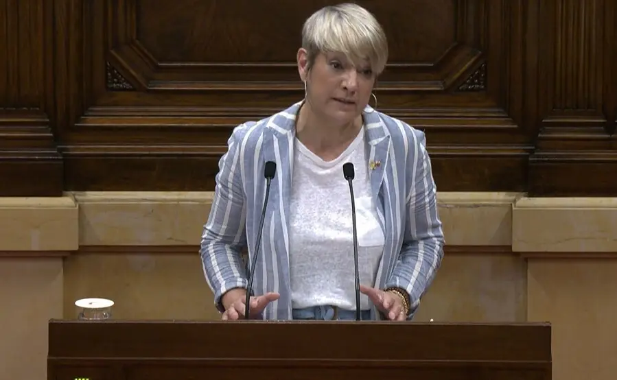 La consellera de Justicia de la Generalitat, Lourdes Ciur&oacute;.