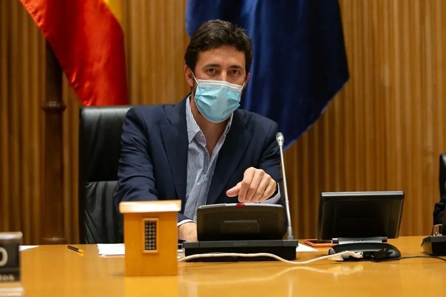 El secretario xeral de Podemos Galicia, Ant&oacute;n G&oacute;mez-Reino.