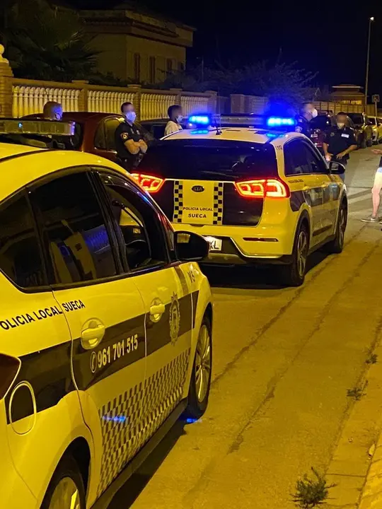Intervenci&oacute;n policial en Sueca