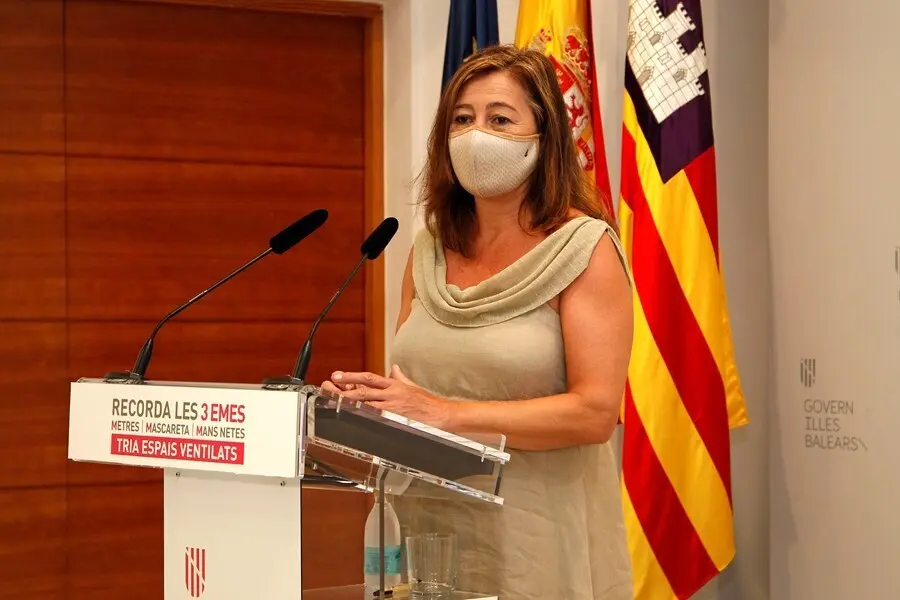 La presidenta del Govern, Francina Armengol.