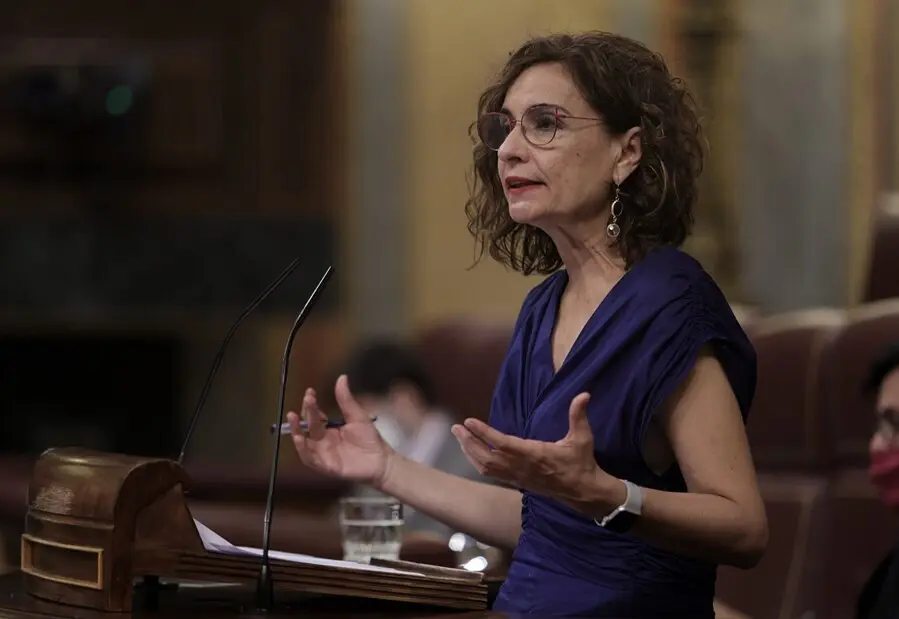 La ministra de Hacienda y Funci&oacute;n P&uacute;blica, Mar&iacute;a Jes&uacute;s Montero.