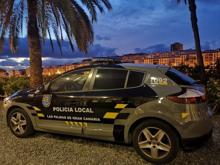 Archivo - Coche de la Unidad GOIA-UE de la Polic&iacute;a Local de Las Palmas de Gran Canaria