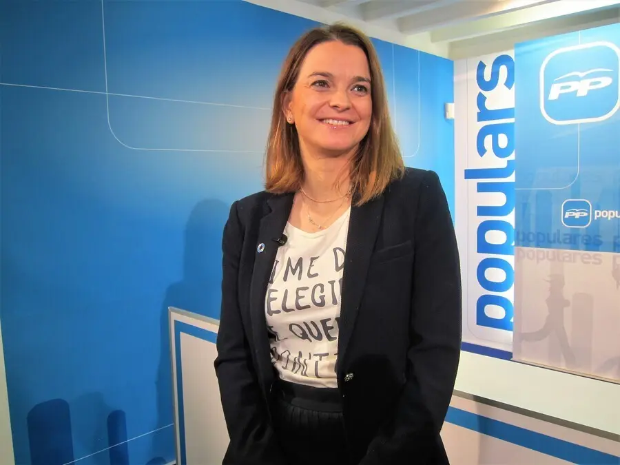 Archivo - La presidenta del PP en en Baleares, Marga Prohens.