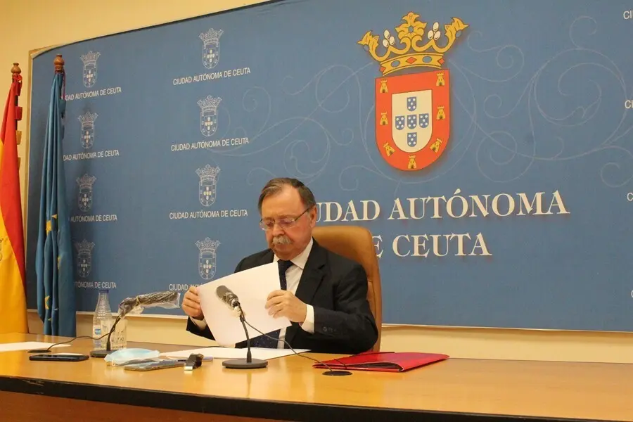 Archivo - Juan Jes&uacute;s Vivas, presidente de Ceuta