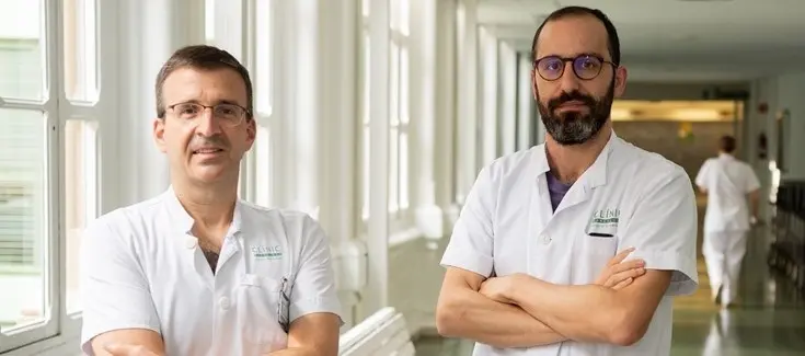 Xavier Forns y Segio Rodr&iacute;guez- Tajes