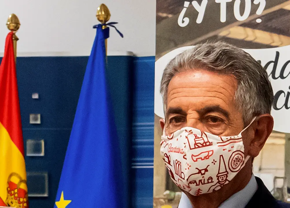 El presidente de Cantabria, M. A. Revilla. / ALERTA