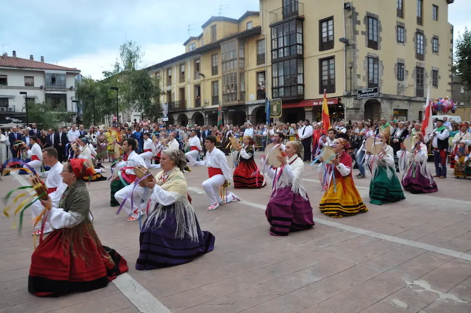 Vista de la celebraci&oacute;n de la Virgen Grande en agosto de 2019. / S. D&Iacute;AZ Archivo
