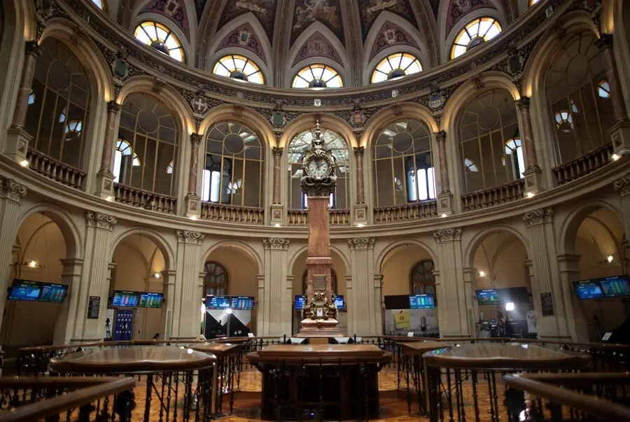 Interior del Palacio de la Bolsa