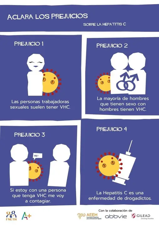 FNETH y Apoyo Potivo lanzan la campa&ntilde;a '#AclaraLosPrejucios' para concienciar sobre las hepatitis virales