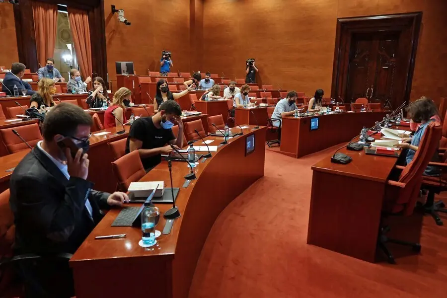 Reuni&oacute;n de la Junta de Portavoces