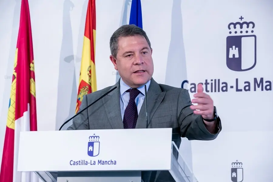 El presidente de Castilla-La Mancha, Emiliano Garc&iacute;a-Page