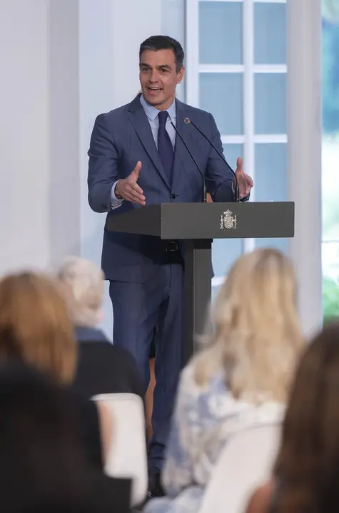 El presidente del Gobierno, Pedro S&aacute;nchez, i
