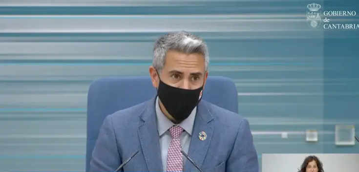 El vicepresidente de Cantabria, Pablo Zuloaga. / ALERTA