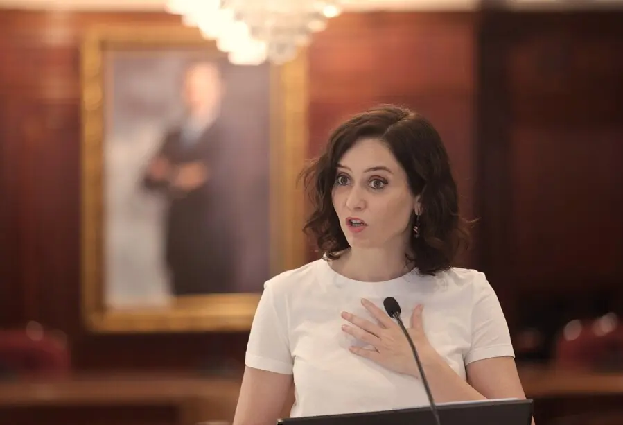 La presidenta de la Comunidad de Madrid, Isabel D&iacute;az Ayuso.