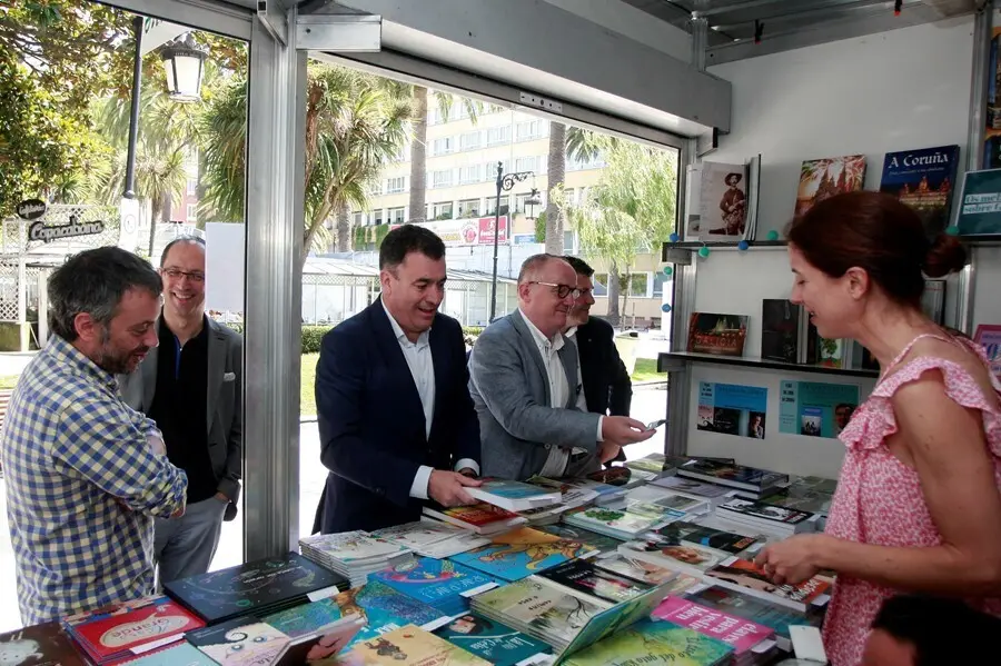 Archivo - Inauguraci&oacute;n Feria del Libro de A Coru&ntilde;a en 2018