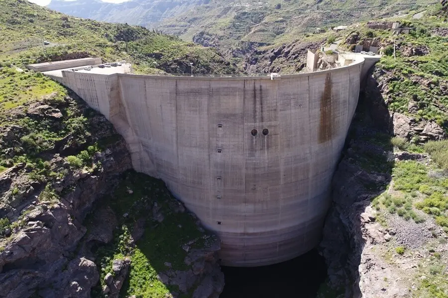 Presa de Chira-Soria, en Gran Canaria
