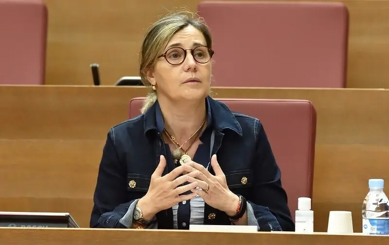 Archivo - La portavoz de Pol&iacute;tica Social del Grupo Parlamentario Popular (GPP), Elena Bastidas