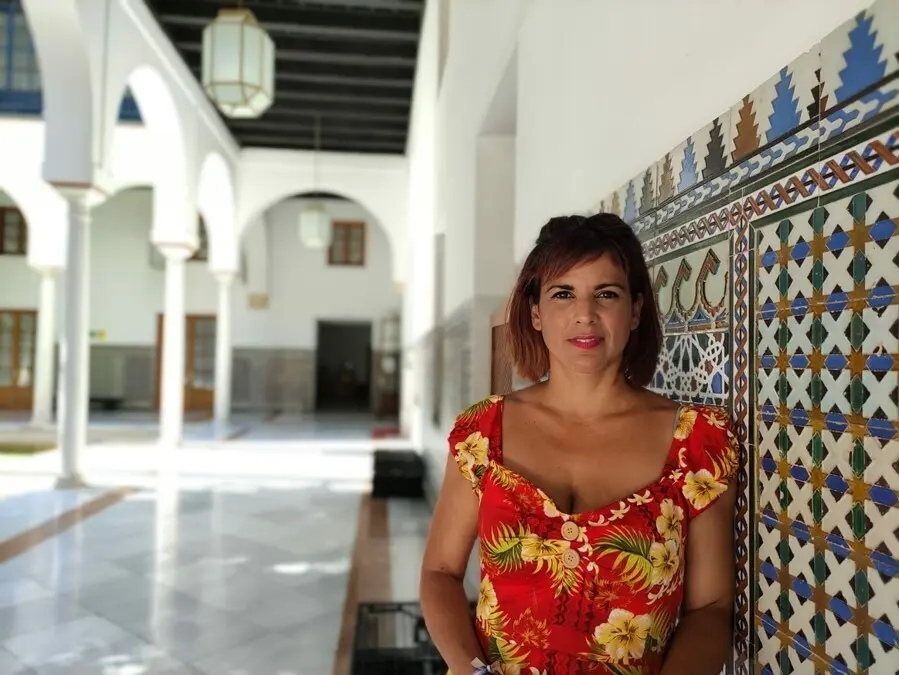 La portavoz de Adelante Andaluc&iacute;a, Teresa Rodr&iacute;guez.