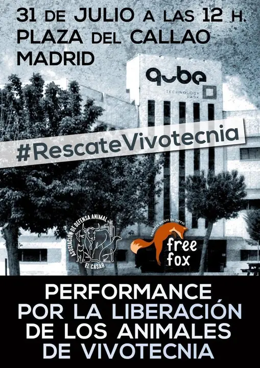 Cartel de la protesta de este s&aacute;bado