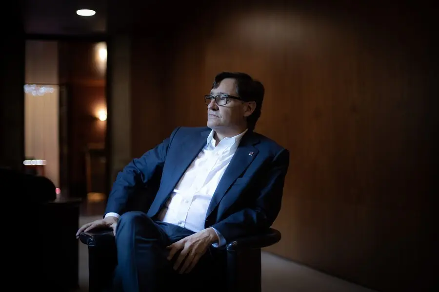 El l&iacute;der del PSC en el Parlament, Salvador Illa.