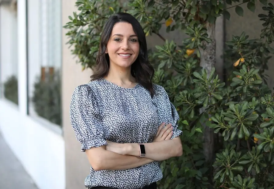 La presidenta de Ciudadanos, In&eacute;s Arrimadas, durante una entrevista con Europa Press.