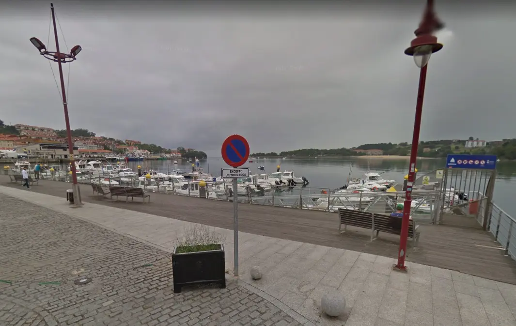 Vista del puerto del San Vicente.