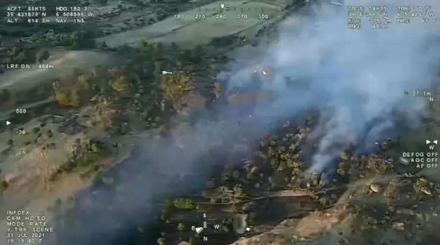 Incendio en Malpartida de C&aacute;ceres