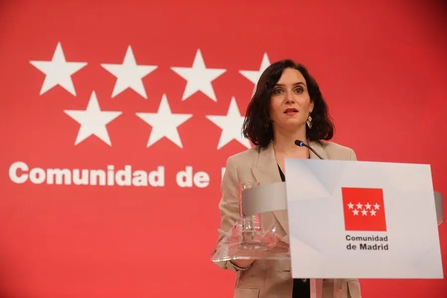 Archivo - La presidenta de la Comunidad de Madrid, Isabel D&iacute;az Ayuso