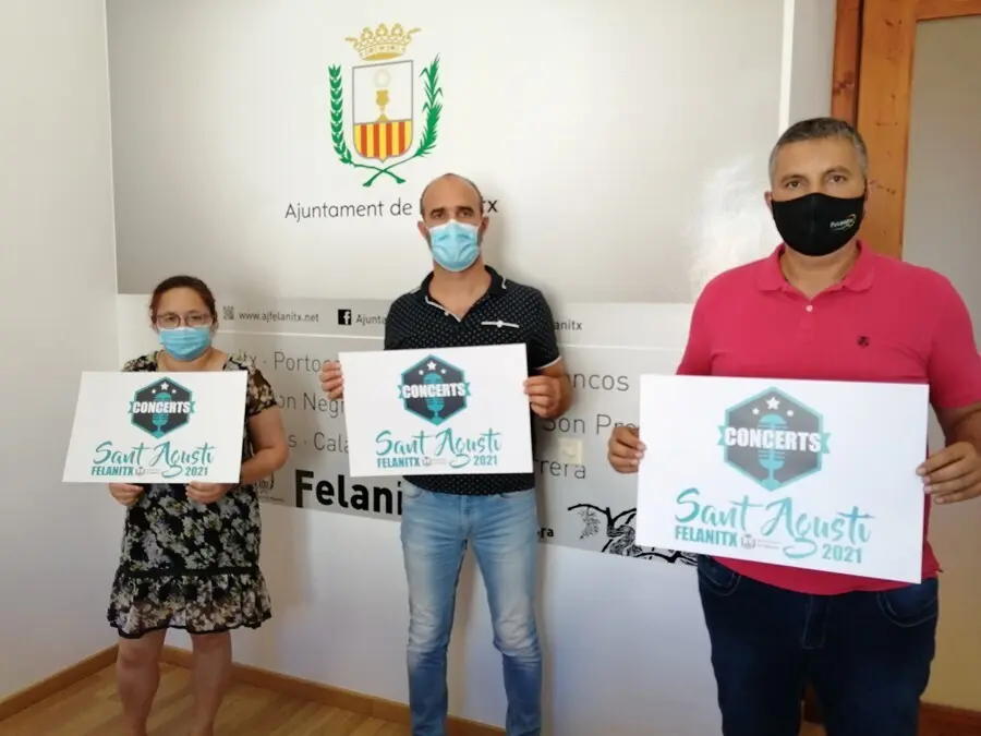 Presentaci&oacute;n de los conciertos de San Agust&iacute;n 2021, en Felanitx.