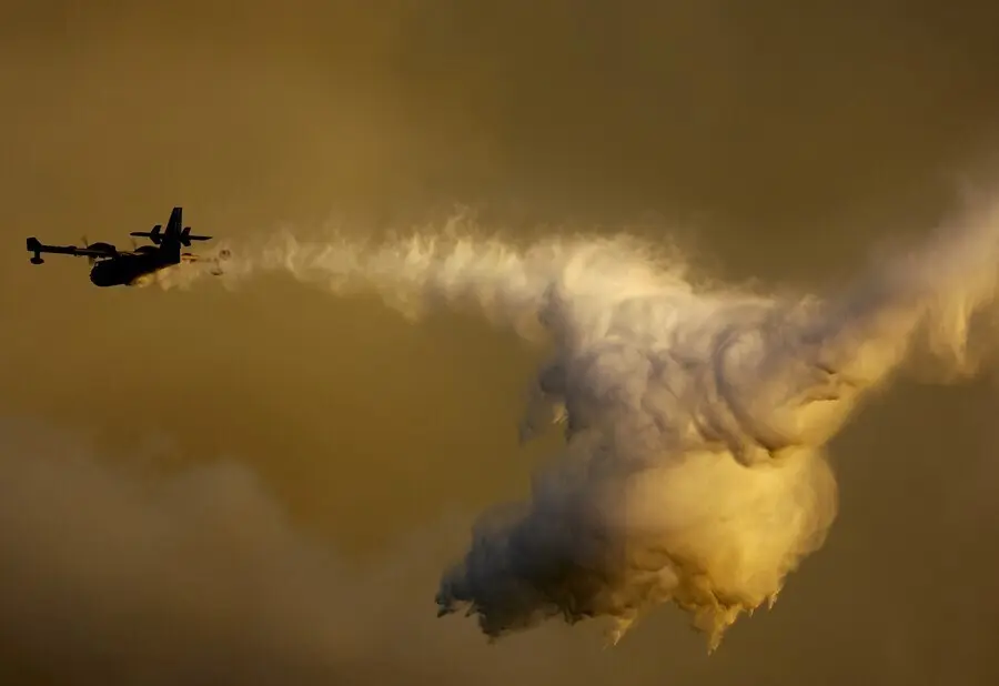 Archivo - Espa&ntilde;a env&iacute;a dos aviones anfibios para apoyar a Turqu&iacute;a en la extinci&oacute;n de la decena de incendios forestales