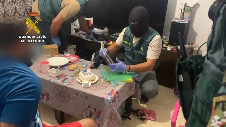 Momento de la detenci&oacute;n, por parte de la Guardia Civil en Chiclana, de uno de los clanes narcotraficantes m&aacute;s activos de Andaluc&iacute;a.