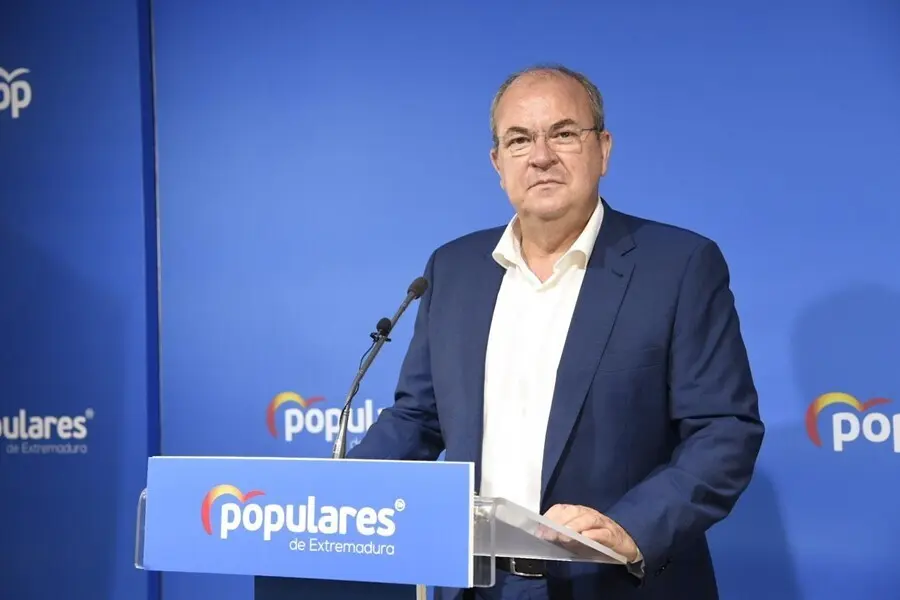 El presidente del PP de Extremadura, Jos&eacute; Antonio Monago