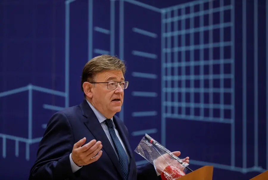 El presidente de la Generalitat valenciana, Ximo Puig