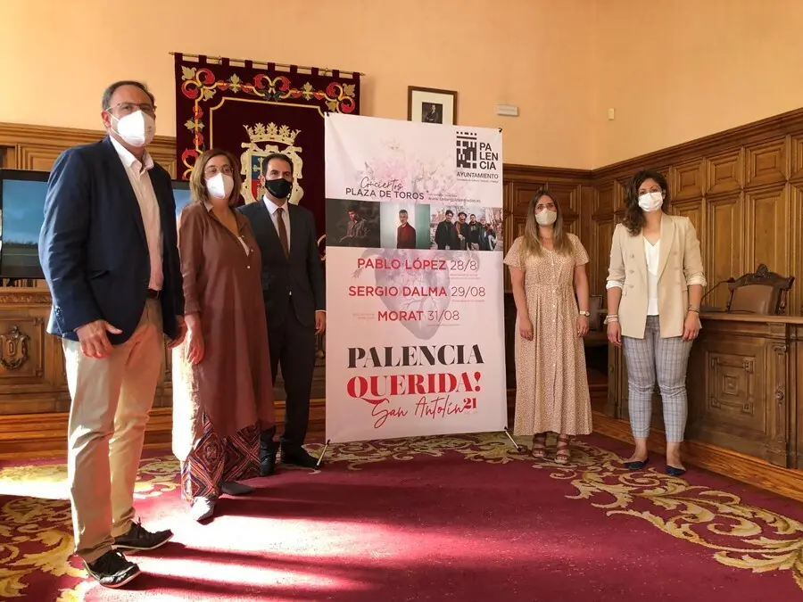 Presentaci&oacute;n del cartel musical de las Fiestas de San Antol&iacute;n de Palencia.