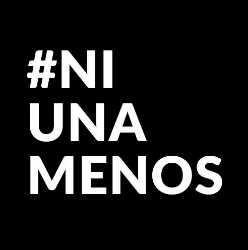 Cartel #Niunamenos