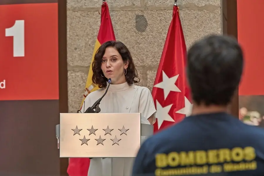 Archivo - La presidenta de la Comunidad de Madrid, Isabel D&iacute;az Ayuso. Archivo. 