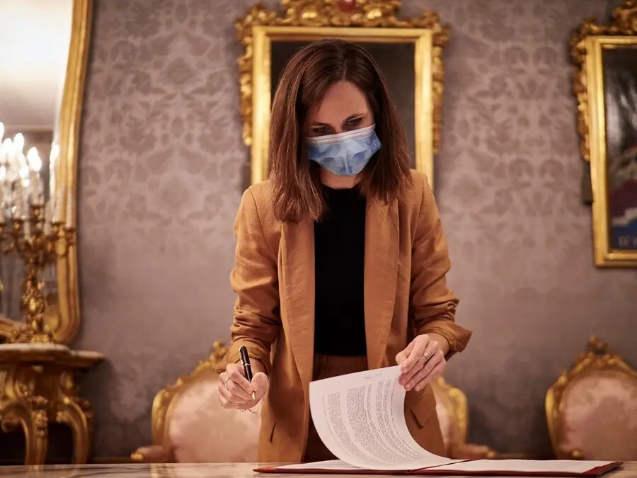 La ministra de Derechos Sociales y Agenda 2030, Ione Belarra