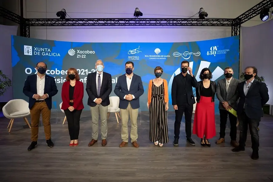 Roman rodriguez presenta a programacion sinfonica do xacobeo 21-22