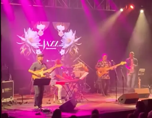 Actuaci&oacute;n de Jazz en Santander de ayer. / Garc&iacute;a Escudero Facebook