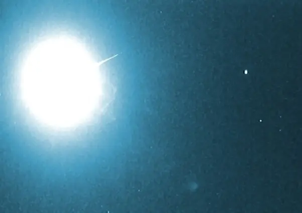 Bola de fuego detectada sobre los cielos de Almer&iacute;a.