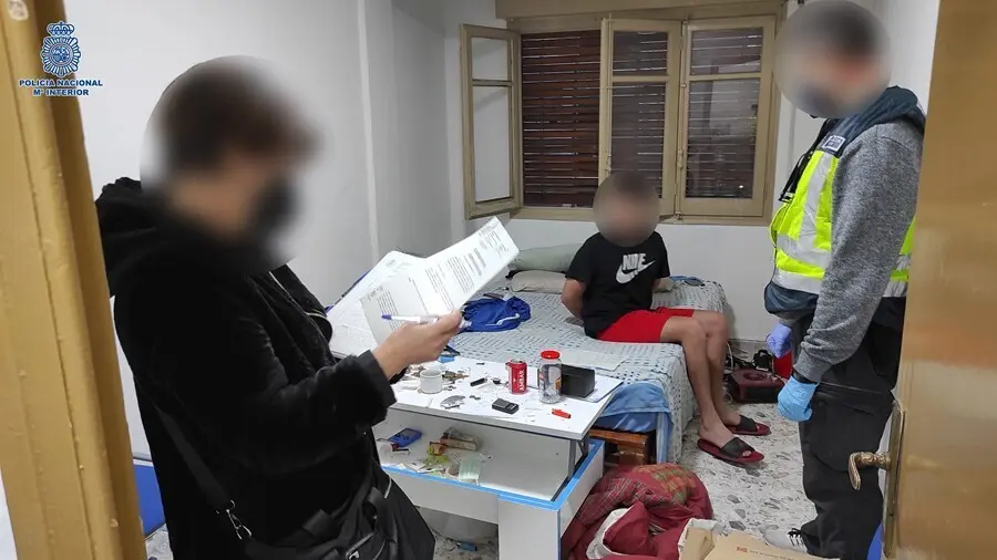 Archivo - La Polic&iacute;a Nacional detiene a 24 integrantes de la banda latina Dominican Don't Play en Zaragoza