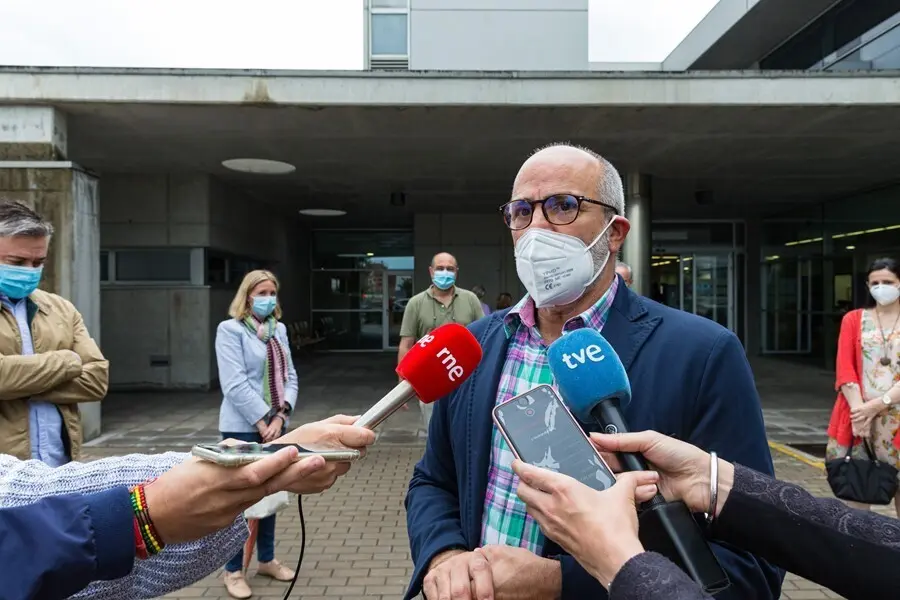 El consejero de Sanidad, Miguel Rodr&iacute;guez