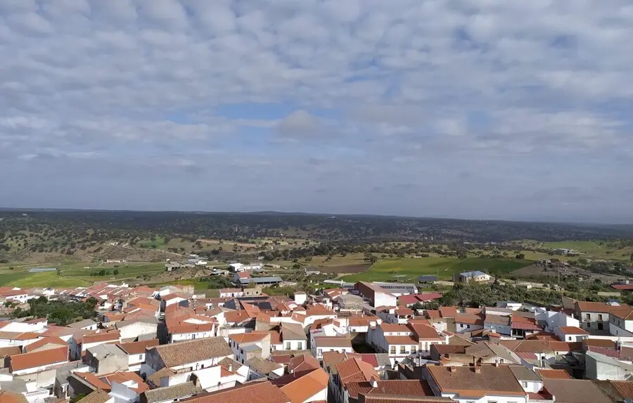 Vista panor&aacute;mica de Pedroche.
