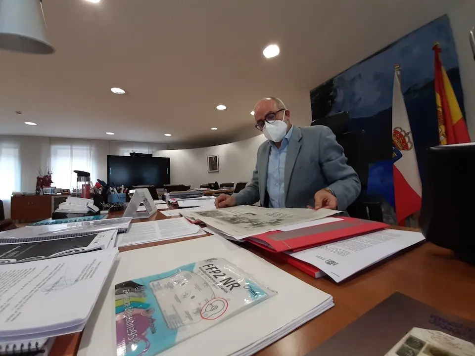 El consejero de Sanidad, Miguel Rodr&iacute;guez. / S. D&Iacute;AZ