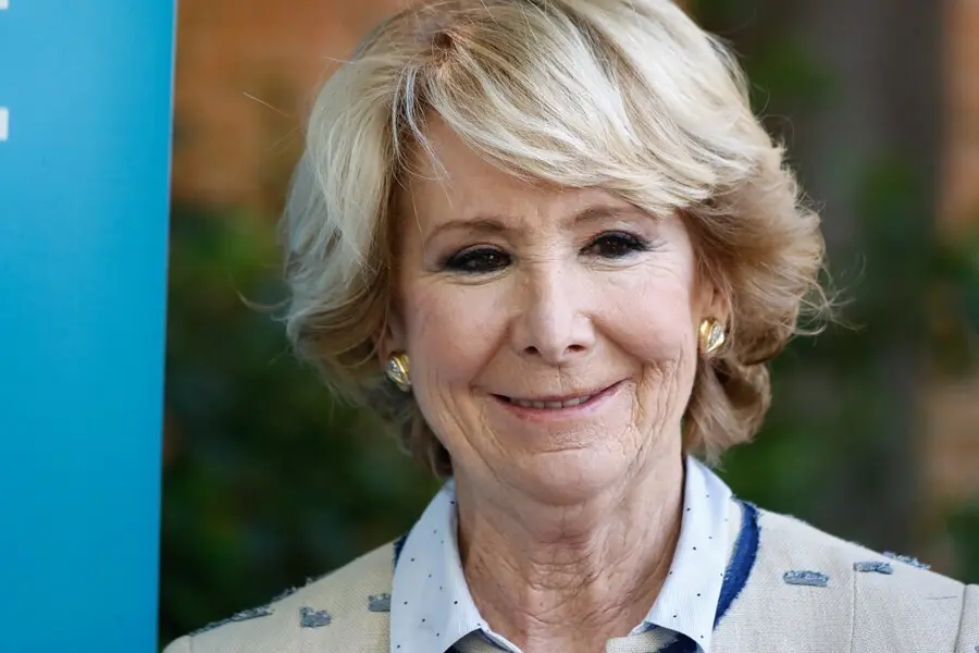 Archivo - La expresidenta de la Comunidad de Madrid Esperanza Aguirre 