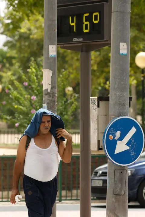 12-07-21 MURCIA ACTIVA ESTE LUNES EL DISPOSITIVO ESPECIAL ANTE EL AVISO DE ALTAS TEMPERATURAS